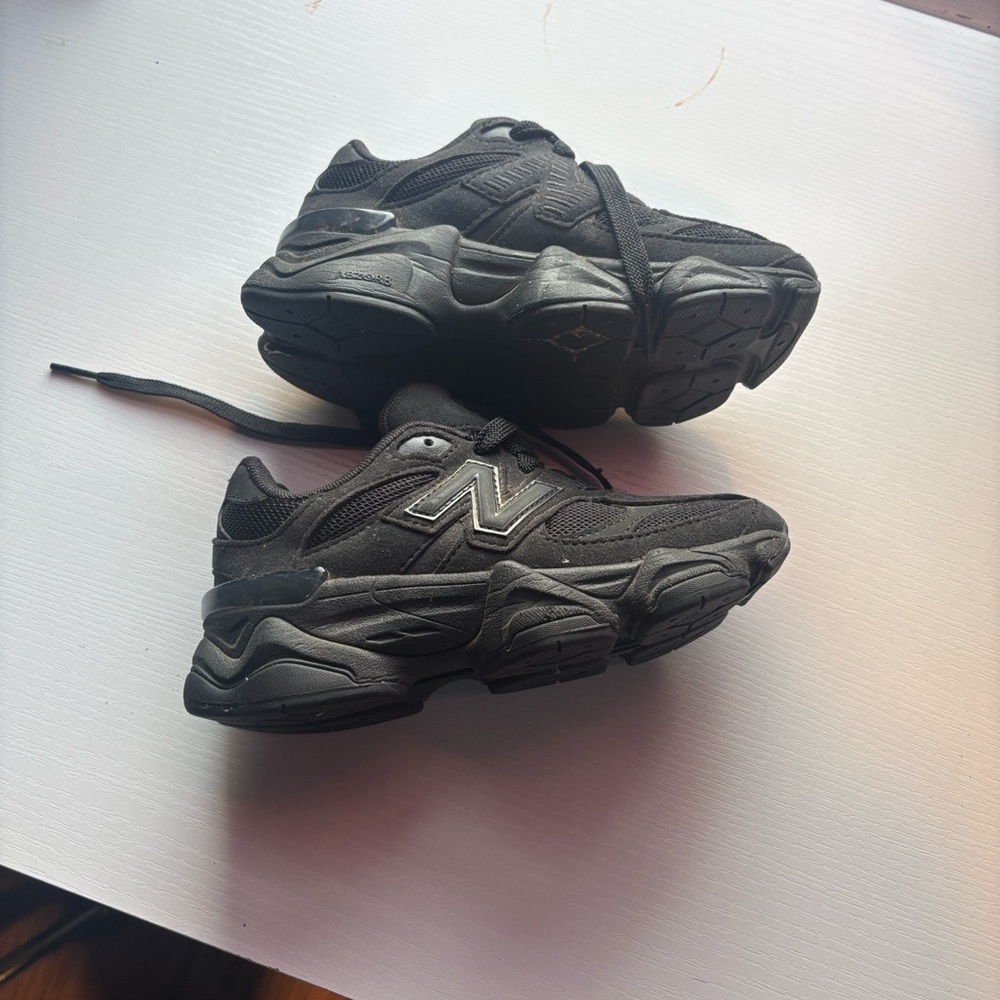New Balance Kids Charcoal Sneakers